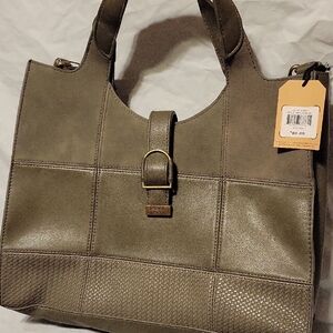 Frye And CO Womens Tote Large Handbag Weston Olive Night NWT